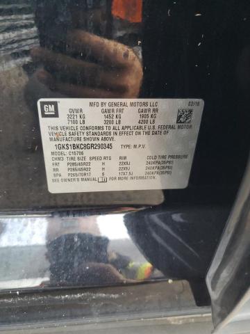 Photo 12 VIN: 1GKS1BKC8GR290345 - GMC YUKON SLT 