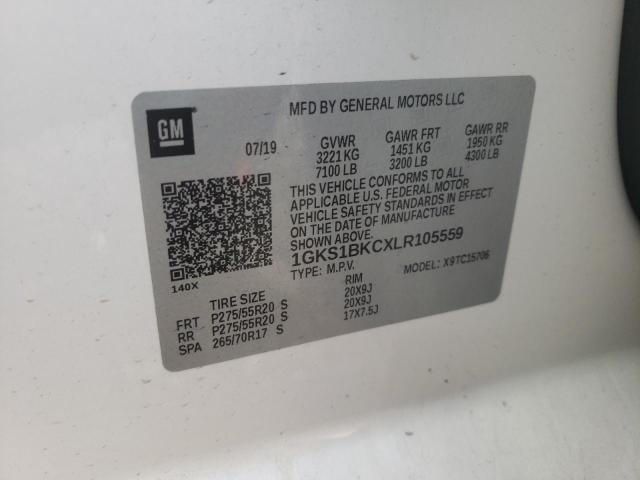 Photo 12 VIN: 1GKS1BKCXLR105559 - GMC YUKON SLT 