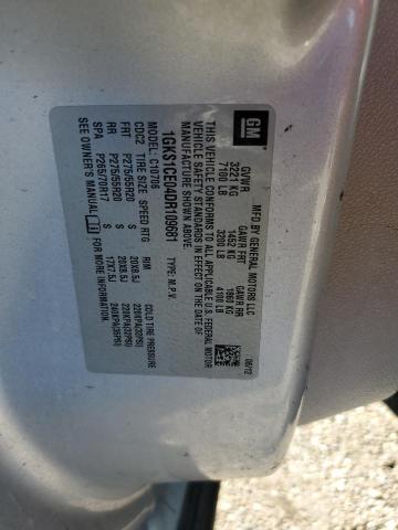 Photo 9 VIN: 1GKS1CE04DR109681 - GMC YUKON SLT 