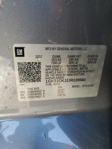 Photo 13 VIN: 1GKS1CKJ2JR220660 - GMC YUKON DENA 