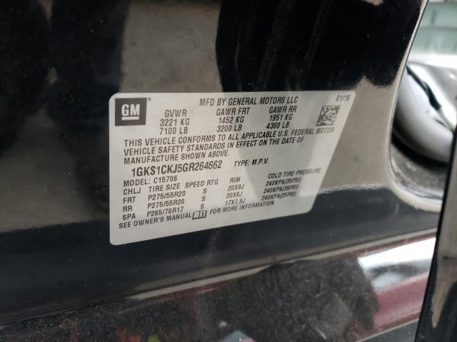 Photo 9 VIN: 1GKS1CKJ5GR264662 - GMC YUKON DENA 