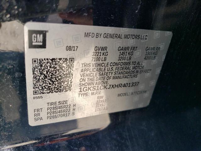 Photo 13 VIN: 1GKS1CKJXHR401337 - GMC YUKON DENA 