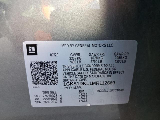 Photo 9 VIN: 1GKS1DKL1MR112669 - GMC YUKON DENA 