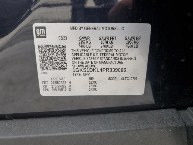 Photo 12 VIN: 1GKS1DKL4PR339066 - GMC YUKON 