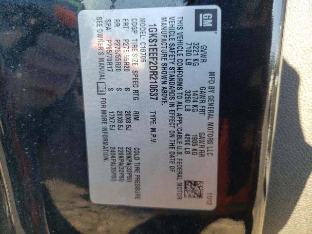 Photo 12 VIN: 1GKS1EEF2DR210637 - GMC YUKON DENA 