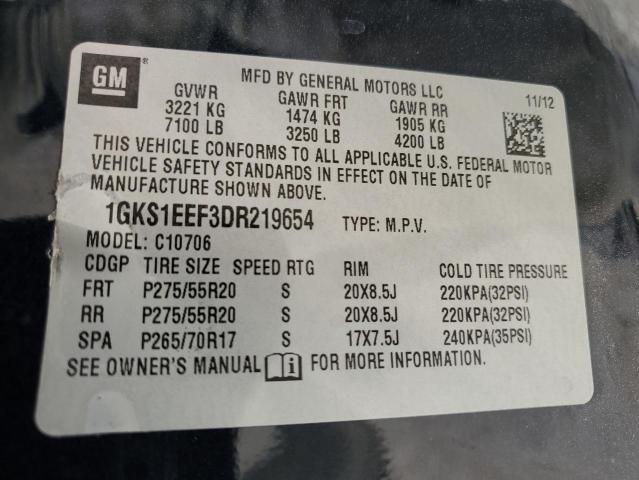 Photo 13 VIN: 1GKS1EEF3DR219654 - GMC YUKON DENA 