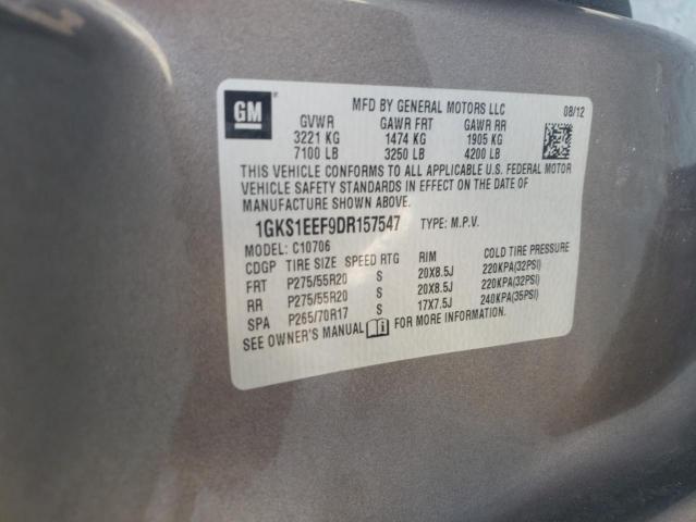 Photo 9 VIN: 1GKS1EEF9DR157547 - GMC YUKON DENA 