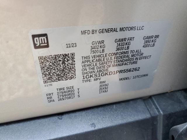 Photo 13 VIN: 1GKS1GKD1PR556262 - GMC YUKON XL C 