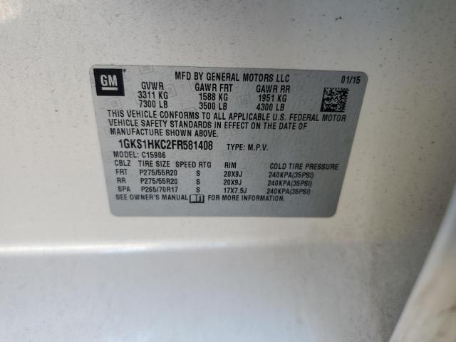 Photo 13 VIN: 1GKS1HKC2FR581408 - GMC YUKON 