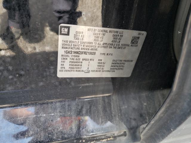 Photo 9 VIN: 1GKS1HKC5FR219928 - GMC YUKON XL C 