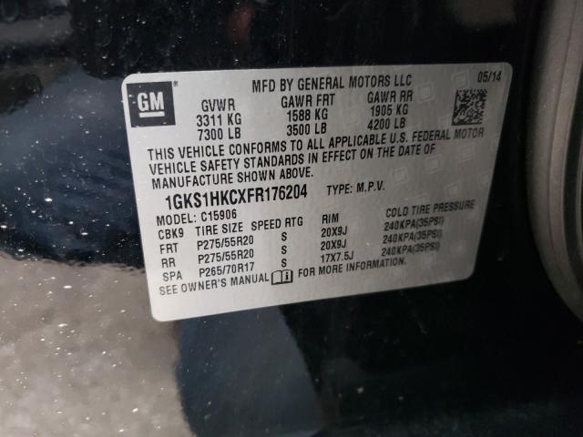 Photo 9 VIN: 1GKS1HKCXFR176204 - GMC YUKON XL C 