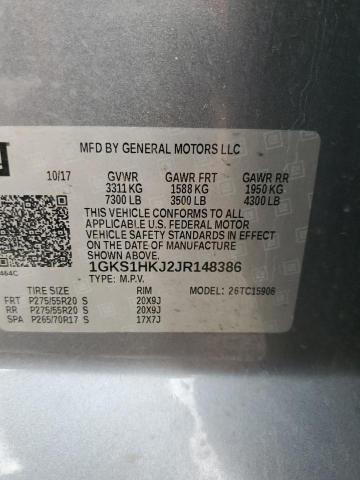 Photo 12 VIN: 1GKS1HKJ2JR148386 - GMC YUKON XL D 