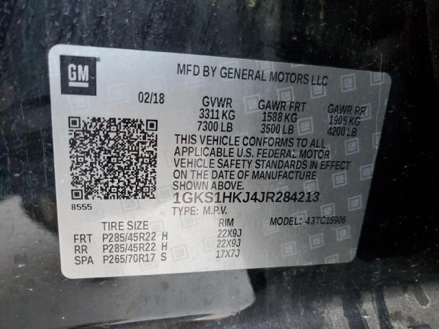 Photo 13 VIN: 1GKS1HKJ4JR284213 - GMC YUKON 