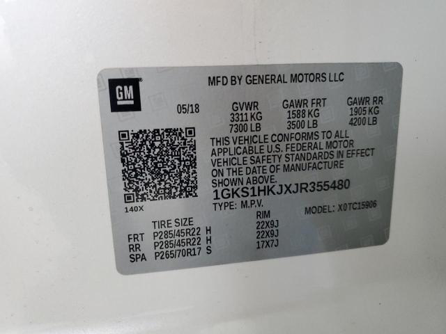 Photo 12 VIN: 1GKS1HKJXJR355480 - GMC YUKON XL D 