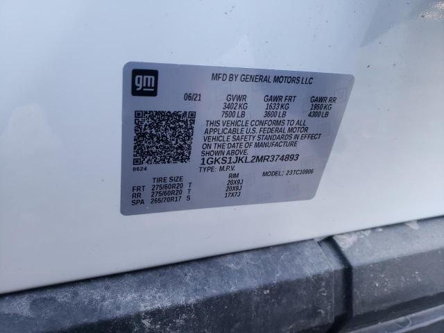 Photo 13 VIN: 1GKS1JKL2MR374893 - GMC YUKON XL 