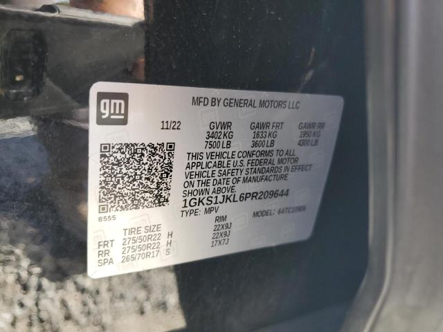 Photo 12 VIN: 1GKS1JKL6PR209644 - GMC YUKON XL D 