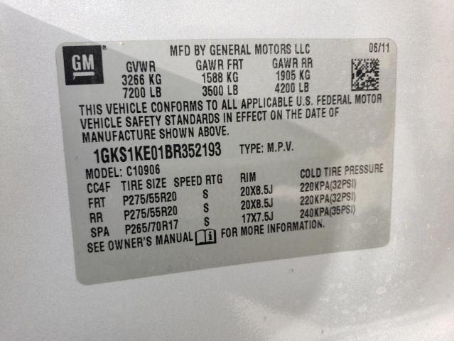 Photo 9 VIN: 1GKS1KE01BR352193 - GMC YUKON XL C 