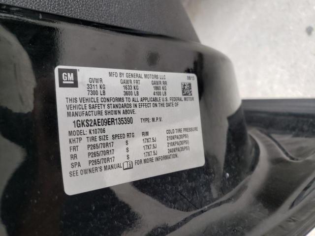 Photo 9 VIN: 1GKS2AE09ER135390 - GMC YUKON SLE 