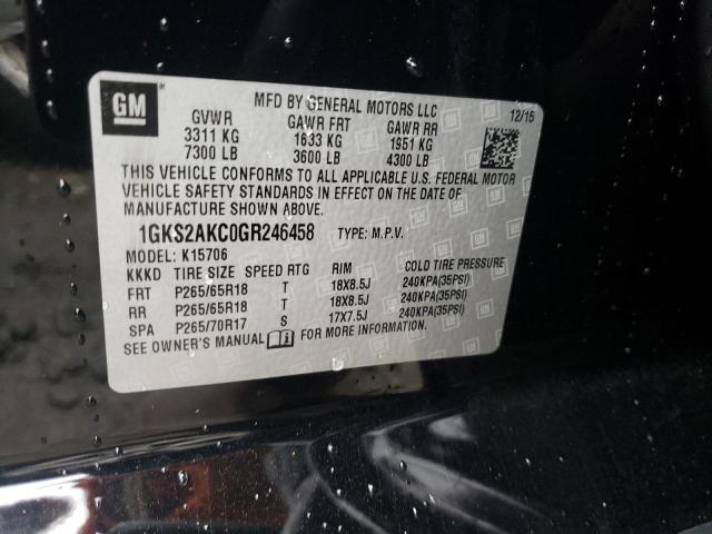 Photo 9 VIN: 1GKS2AKC0GR246458 - GMC YUKON SLE 