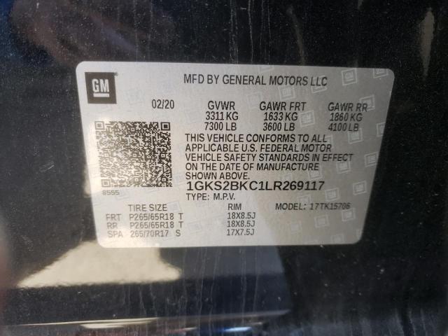 Photo 9 VIN: 1GKS2BKC1LR269117 - GMC YUKON SLT 