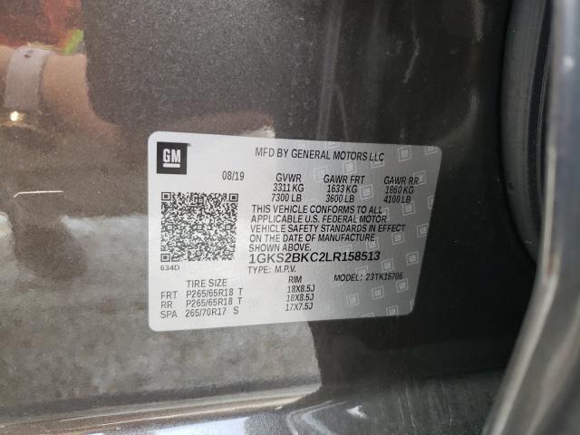 Photo 9 VIN: 1GKS2BKC2LR158513 - GMC YUKON SLT 