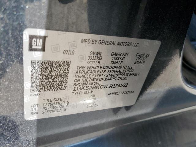 Photo 12 VIN: 1GKS2BKC7LR134532 - GMC YUKON SLT 