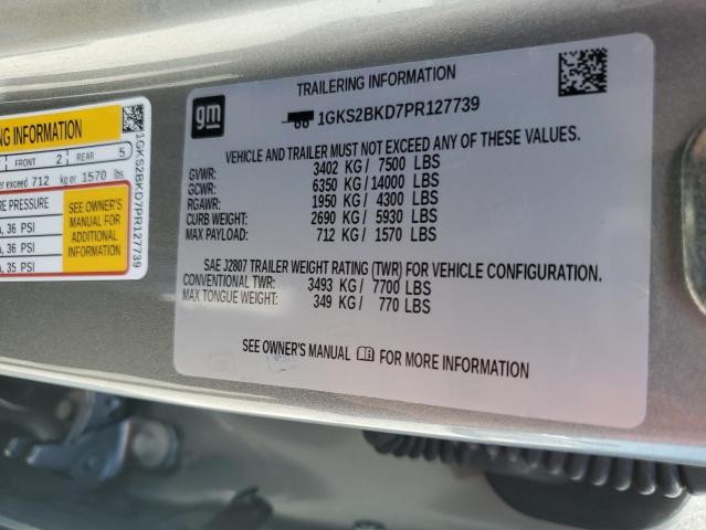 Photo 12 VIN: 1GKS2BKD7PR127739 - GMC YUKON SLT 