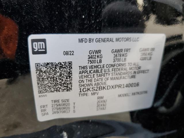 Photo 12 VIN: 1GKS2BKDXPR140016 - GMC YUKON SLT 