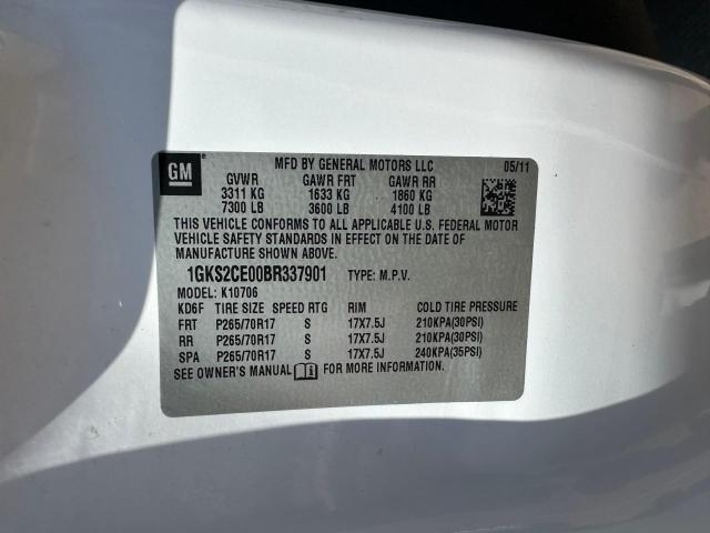 Photo 9 VIN: 1GKS2CE00BR337901 - GMC YUKON SLT 