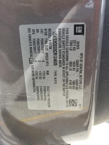 Photo 12 VIN: 1GKS2CE03CR124605 - GMC YUKON SLT 