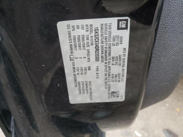 Photo 12 VIN: 1GKS2CE04DR233303 - GMC YUKON SLT 