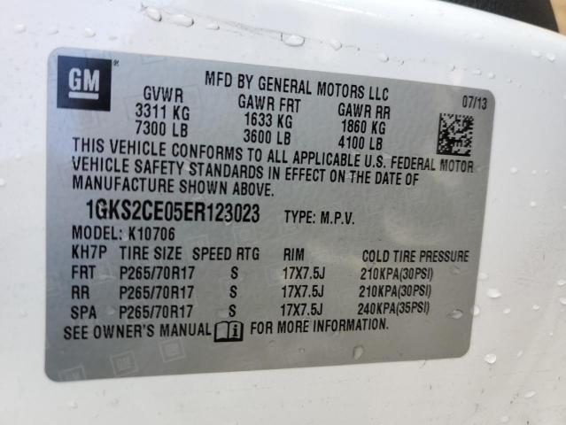 Photo 13 VIN: 1GKS2CE05ER123023 - GMC YUKON SLT 