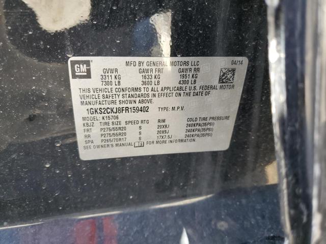 Photo 13 VIN: 1GKS2CKJ8FR159402 - GMC YUKON DENA 