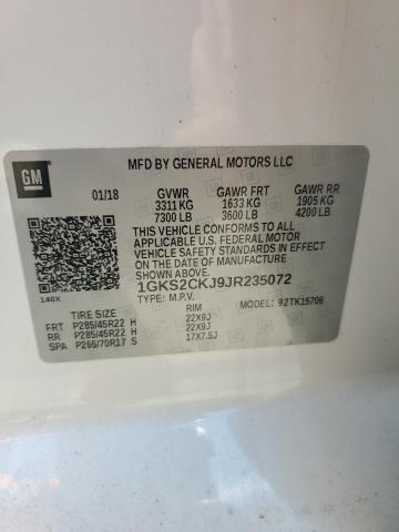 Photo 13 VIN: 1GKS2CKJ9JR235072 - GMC YUKON 