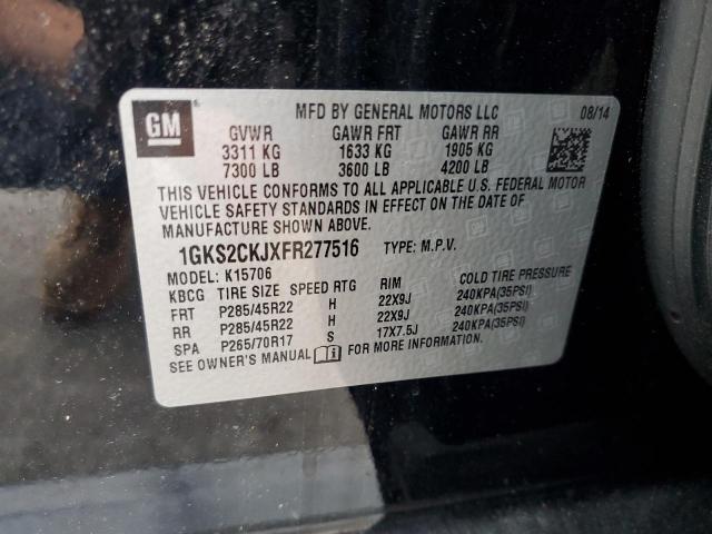 Photo 12 VIN: 1GKS2CKJXFR277516 - GMC YUKON DENA 