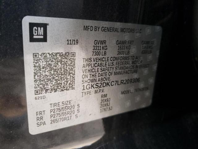 Photo 9 VIN: 1GKS2DKC7LR209306 - GMC YUKON SLT 