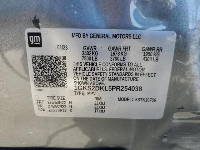 Photo 13 VIN: 1GKS2DKL5PR254038 - GMC YUKON 