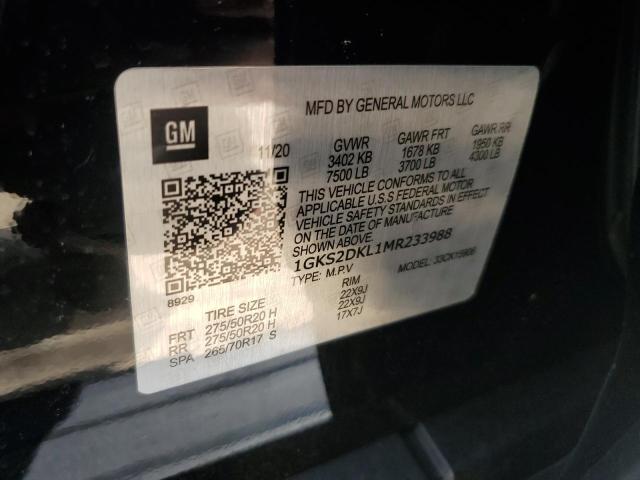 Photo 9 VIN: 1GKS2DKL6MR220928 - GMC YUKON DENA 