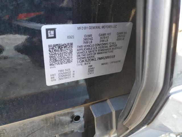 Photo 13 VIN: 1GKS2DKL7MR289319 - GMC YUKON 