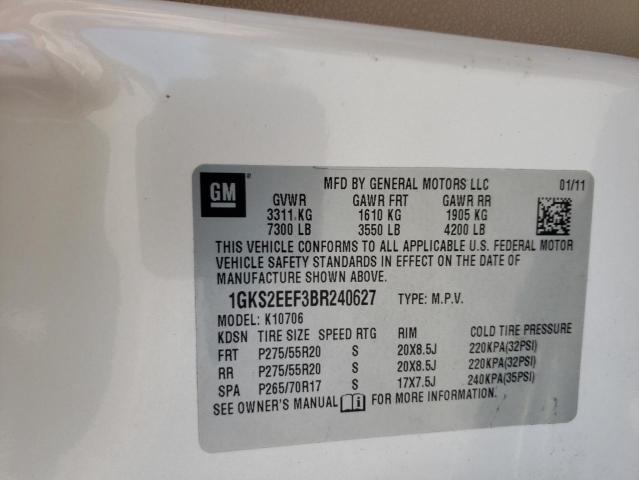 Photo 11 VIN: 1GKS2EEF3BR240627 - GMC YUKON DENA 