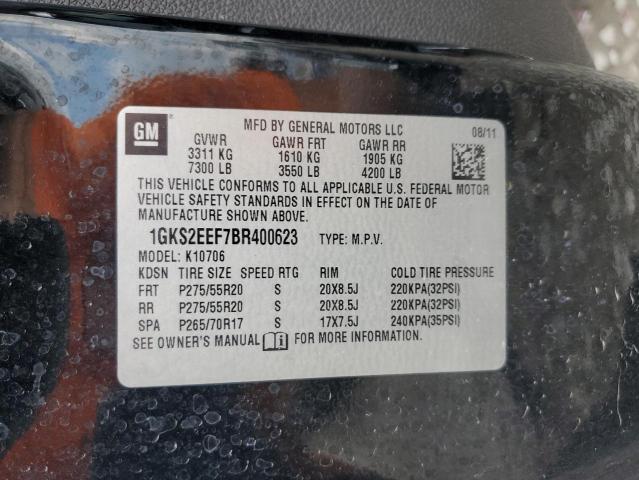 Photo 11 VIN: 1GKS2EEF7BR400623 - GMC YUKON DENA 