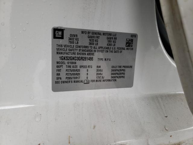 Photo 9 VIN: 1GKS2GKC0GR281486 - GMC YUKON 