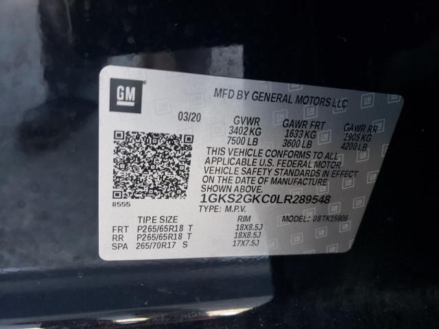 Photo 12 VIN: 1GKS2GKC0LR289548 - GMC YUKON 