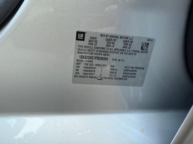 Photo 9 VIN: 1GKS2GKC1FR206004 - GMC YUKON XL K 