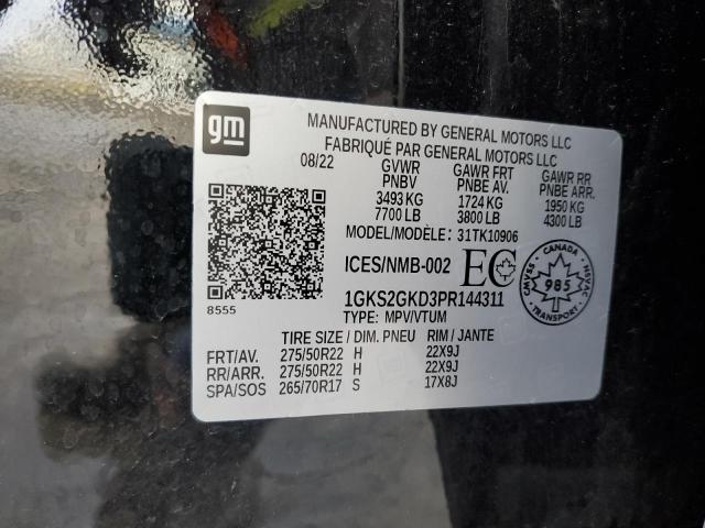 Photo 13 VIN: 1GKS2GKD3PR144311 - GMC YUKON 