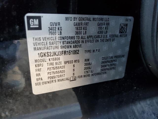 Photo 9 VIN: 1GKS2JKJ3FR161062 - GMC YUKON XL D 