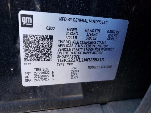 Photo 11 VIN: 1GKS2JKL1NR255313 - GMC YUKON XL D 