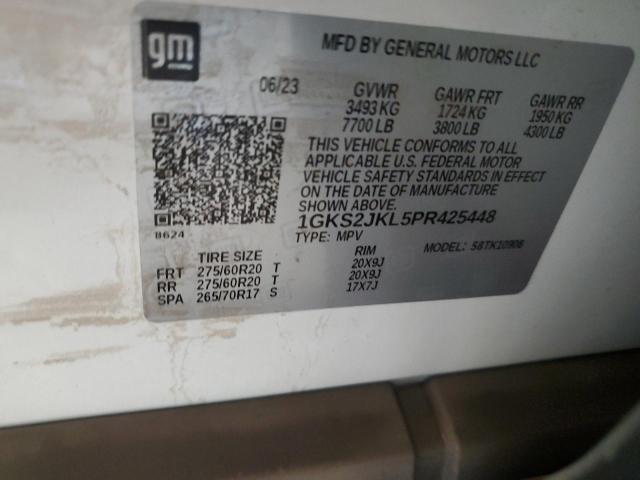 Photo 12 VIN: 1GKS2JKL5PR425448 - GMC YUKON XL D 