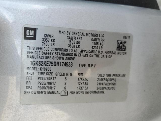 Photo 12 VIN: 1GKS2KE75DR174933 - GMC YUKON XL K 