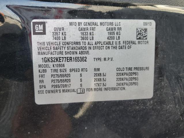 Photo 12 VIN: 1GKS2KE77ER165362 - GMC YUKON XL K 